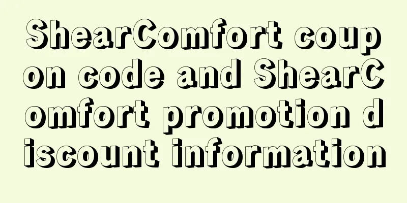 ShearComfort coupon code and ShearComfort promotion discount information