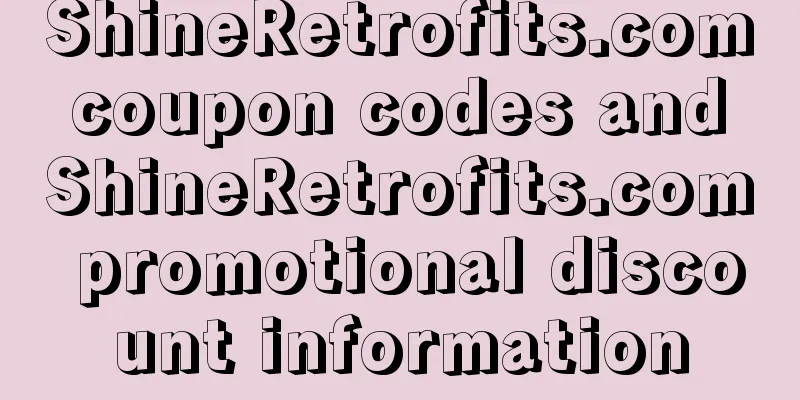 ShineRetrofits.com coupon codes and ShineRetrofits.com promotional discount information