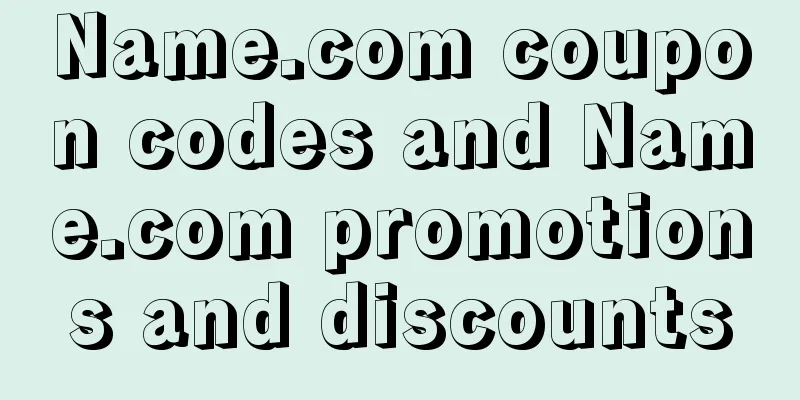 Name.com coupon codes and Name.com promotions and discounts