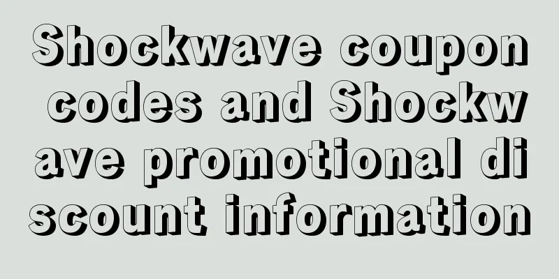 Shockwave coupon codes and Shockwave promotional discount information