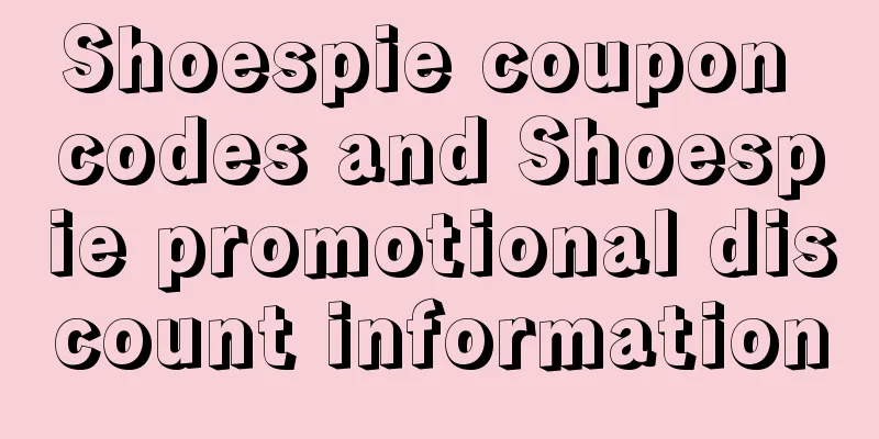 Shoespie coupon codes and Shoespie promotional discount information