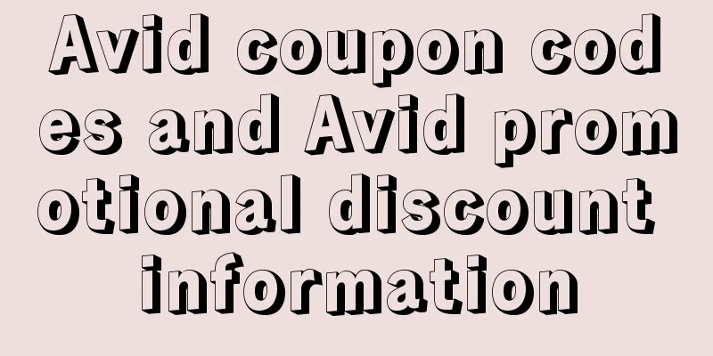 Avid coupon codes and Avid promotional discount information