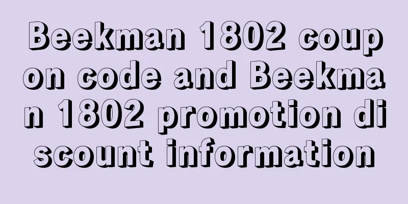 Beekman 1802 coupon code and Beekman 1802 promotion discount information