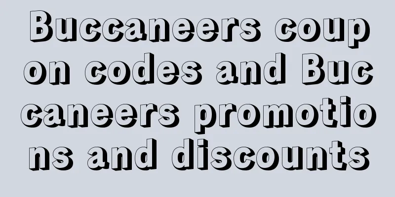 Buccaneers coupon codes and Buccaneers promotions and discounts