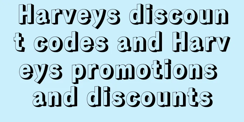 Harveys discount codes and Harveys promotions and discounts