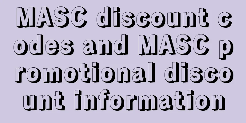MASC discount codes and MASC promotional discount information
