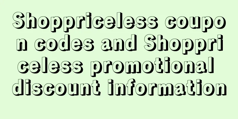 Shoppriceless coupon codes and Shoppriceless promotional discount information