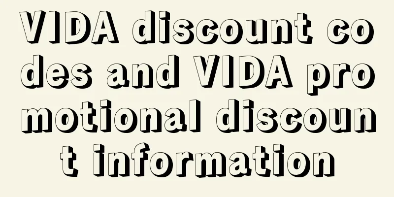 VIDA discount codes and VIDA promotional discount information