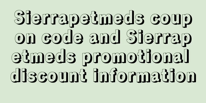 Sierrapetmeds coupon code and Sierrapetmeds promotional discount information