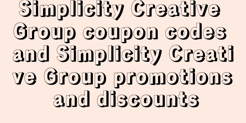 Simplicity Creative Group coupon codes and Simplicity Creative Group promotions and discounts