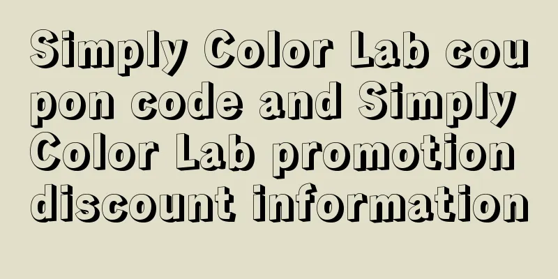 Simply Color Lab coupon code and Simply Color Lab promotion discount information