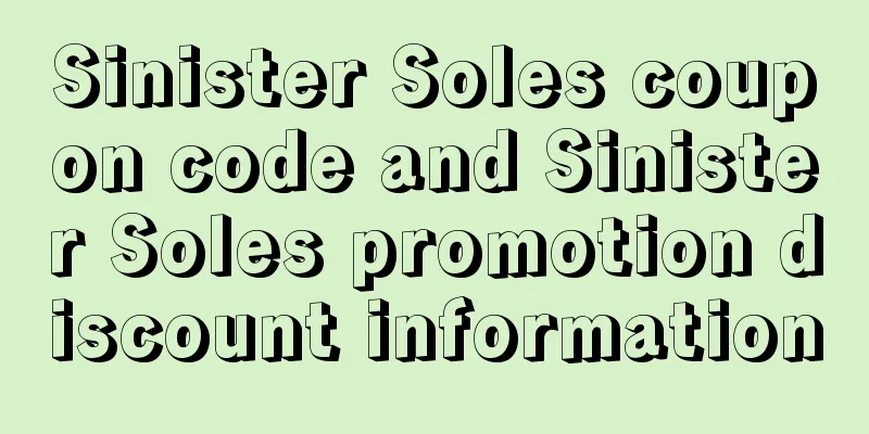 Sinister Soles coupon code and Sinister Soles promotion discount information