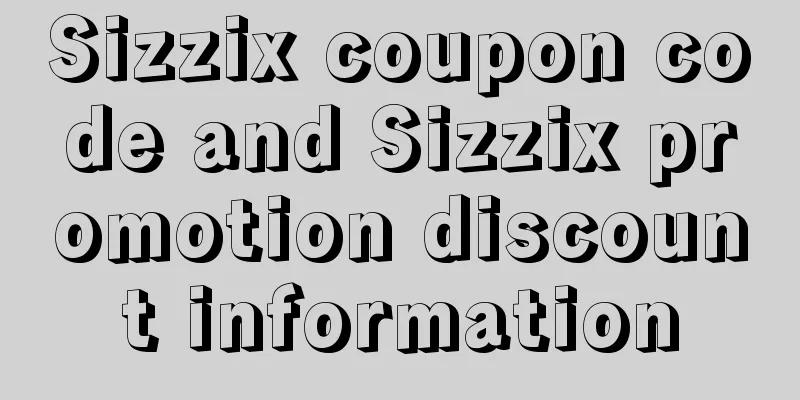 Sizzix coupon code and Sizzix promotion discount information
