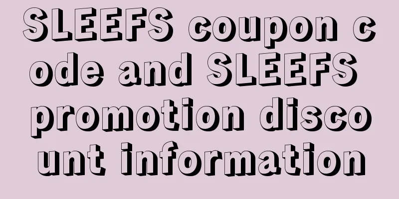 SLEEFS coupon code and SLEEFS promotion discount information