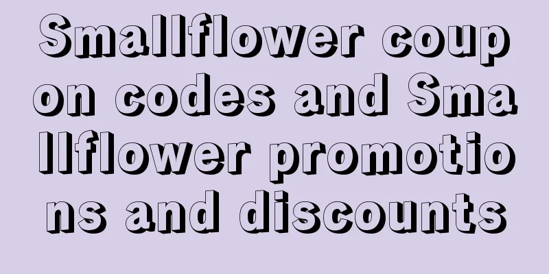 Smallflower coupon codes and Smallflower promotions and discounts