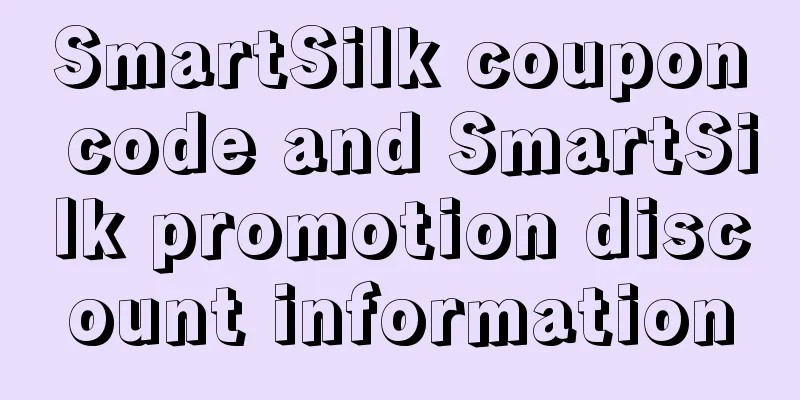 SmartSilk coupon code and SmartSilk promotion discount information