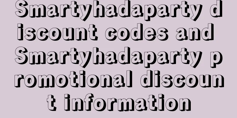 Smartyhadaparty discount codes and Smartyhadaparty promotional discount information