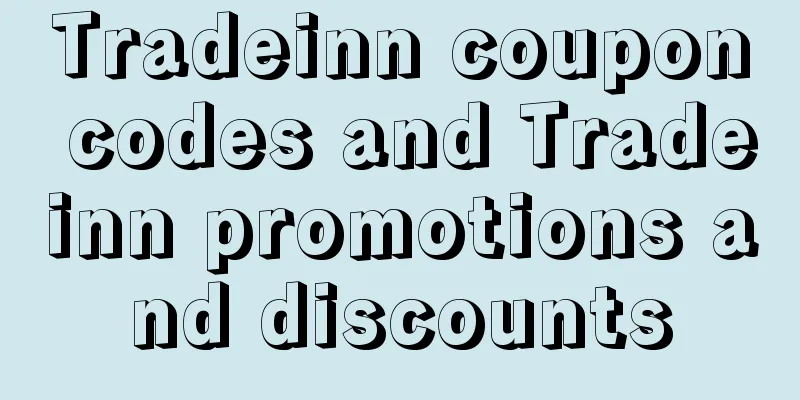 Tradeinn coupon codes and Tradeinn promotions and discounts
