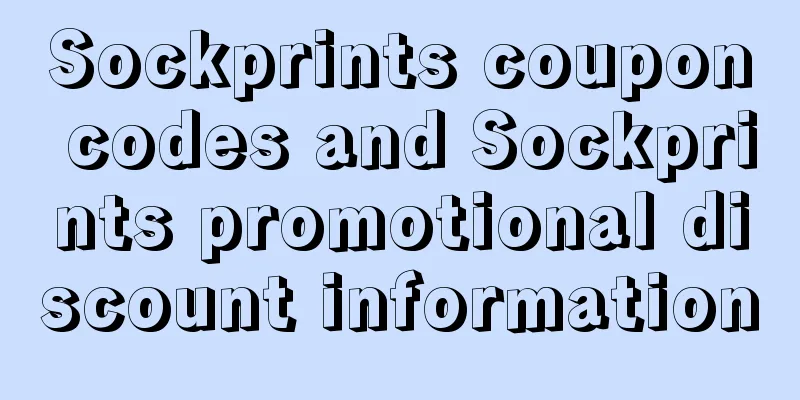 Sockprints coupon codes and Sockprints promotional discount information