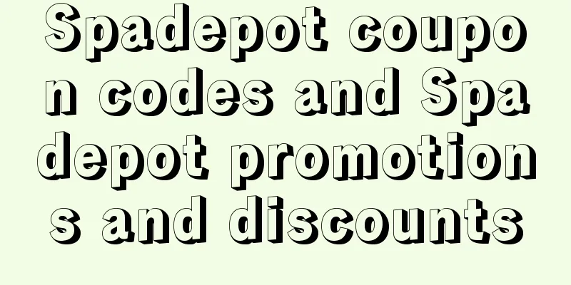 Spadepot coupon codes and Spadepot promotions and discounts