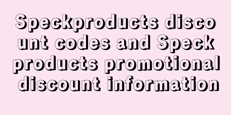 Speckproducts discount codes and Speckproducts promotional discount information