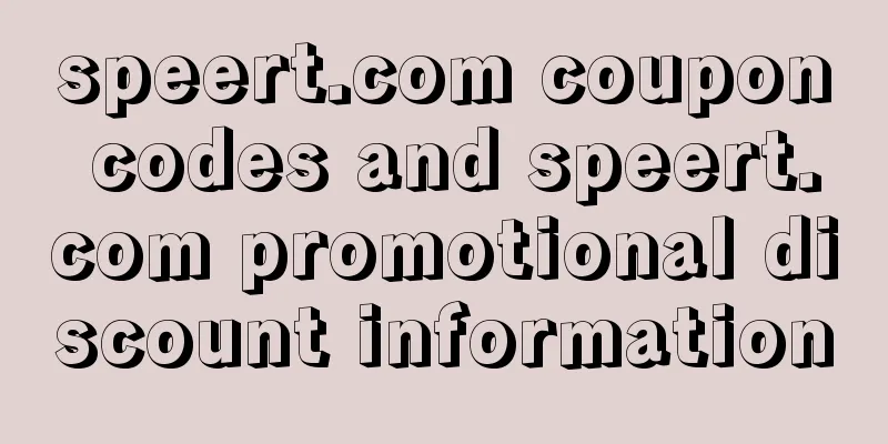 speert.com coupon codes and speert.com promotional discount information