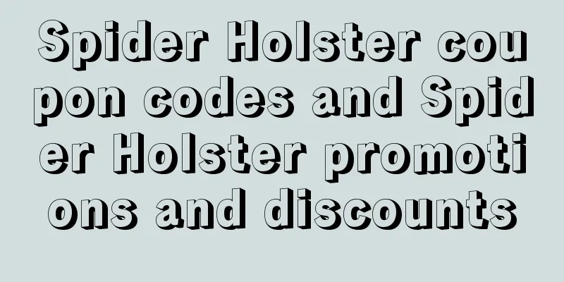 Spider Holster coupon codes and Spider Holster promotions and discounts