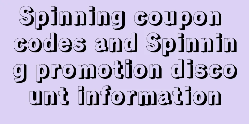 Spinning coupon codes and Spinning promotion discount information