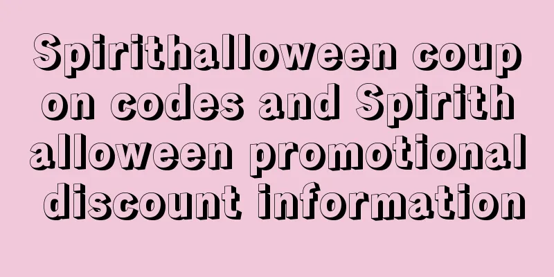 Spirithalloween coupon codes and Spirithalloween promotional discount information