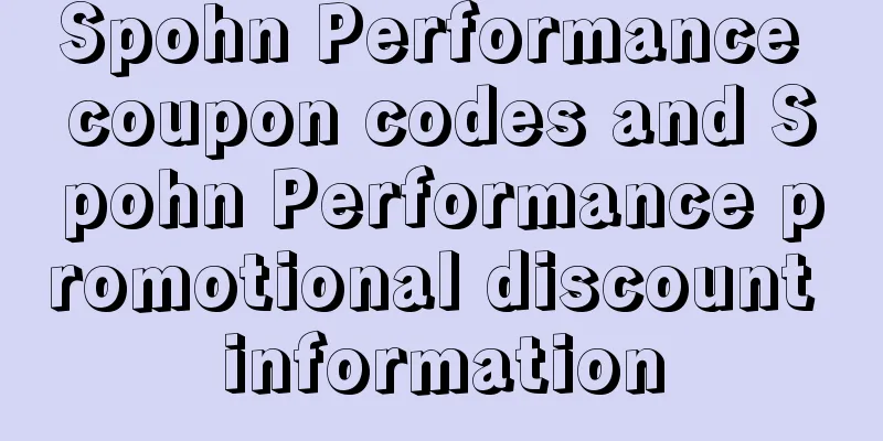 Spohn Performance coupon codes and Spohn Performance promotional discount information