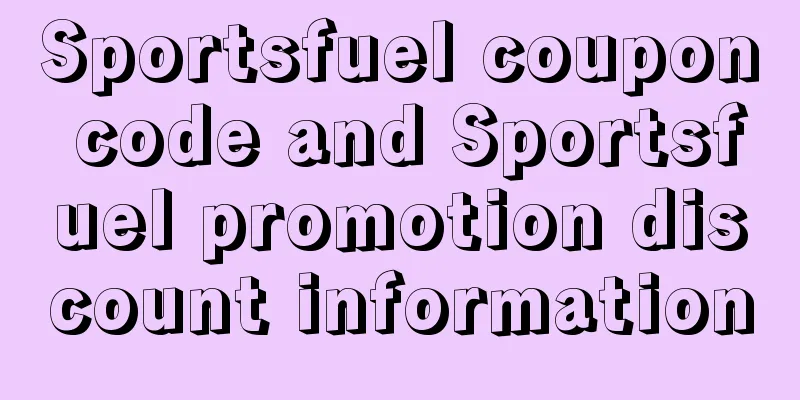 Sportsfuel coupon code and Sportsfuel promotion discount information