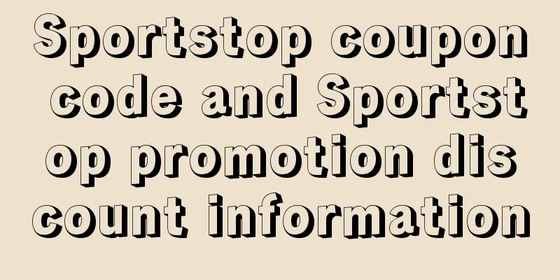Sportstop coupon code and Sportstop promotion discount information