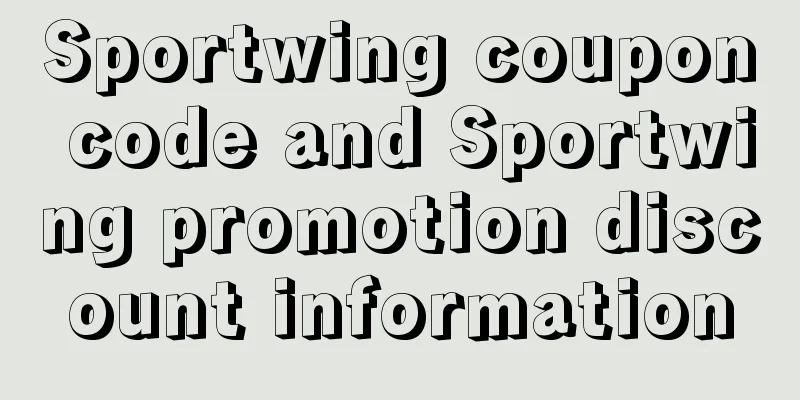 Sportwing coupon code and Sportwing promotion discount information