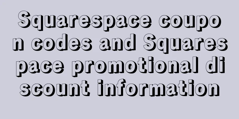 Squarespace coupon codes and Squarespace promotional discount information