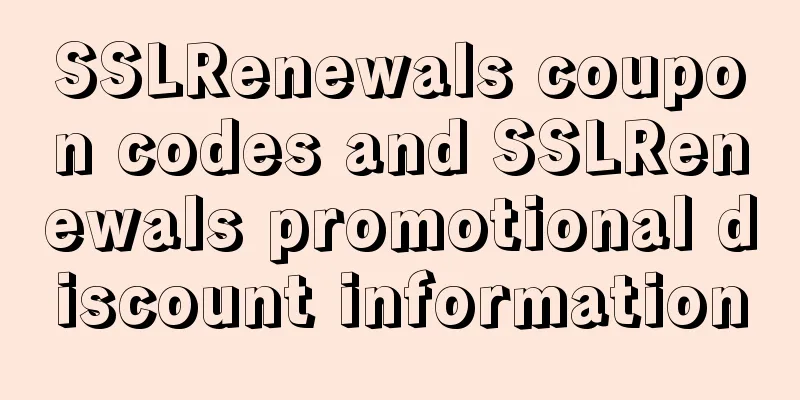 SSLRenewals coupon codes and SSLRenewals promotional discount information