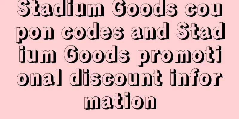 Stadium Goods coupon codes and Stadium Goods promotional discount information