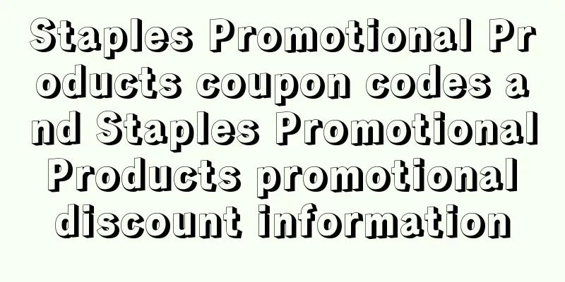 Staples Promotional Products coupon codes and Staples Promotional Products promotional discount information