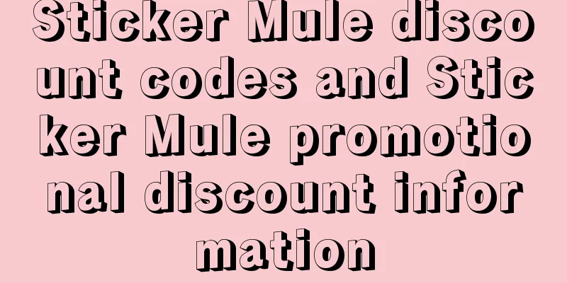 Sticker Mule discount codes and Sticker Mule promotional discount information