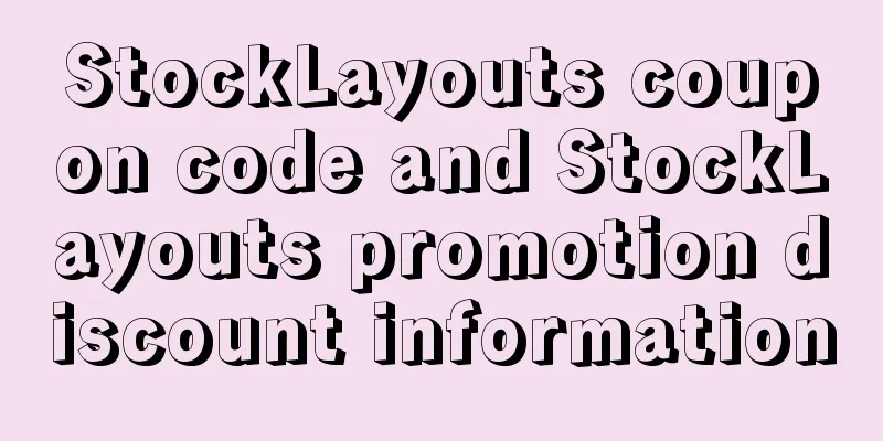 StockLayouts coupon code and StockLayouts promotion discount information