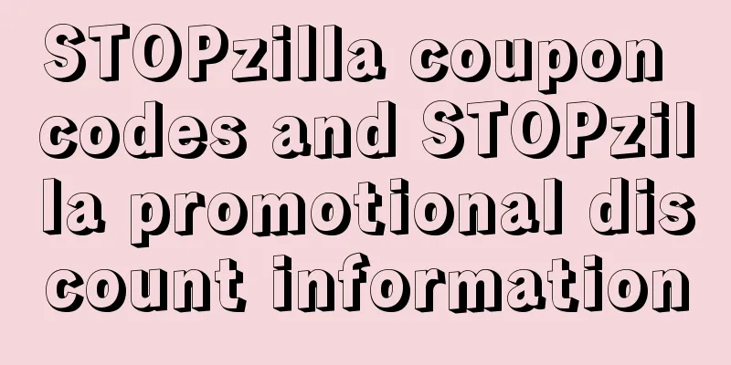 STOPzilla coupon codes and STOPzilla promotional discount information