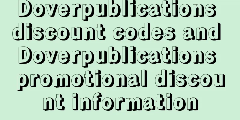 Doverpublications discount codes and Doverpublications promotional discount information