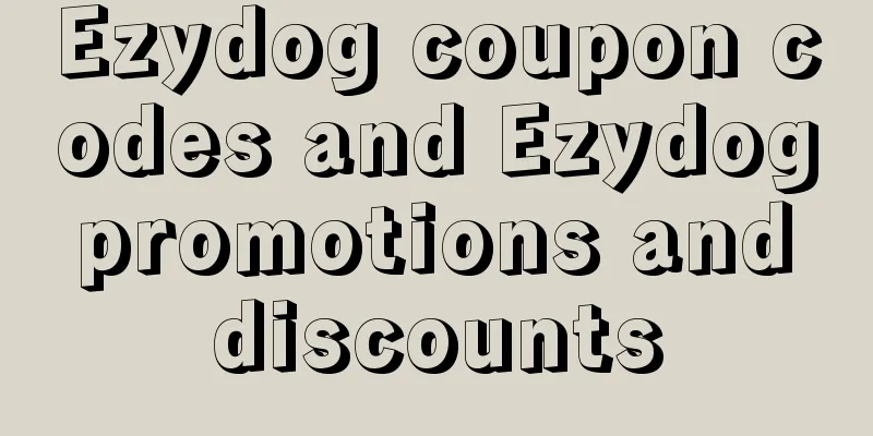 Ezydog coupon codes and Ezydog promotions and discounts
