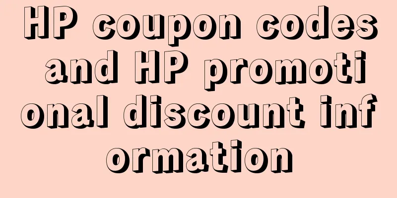 HP coupon codes and HP promotional discount information