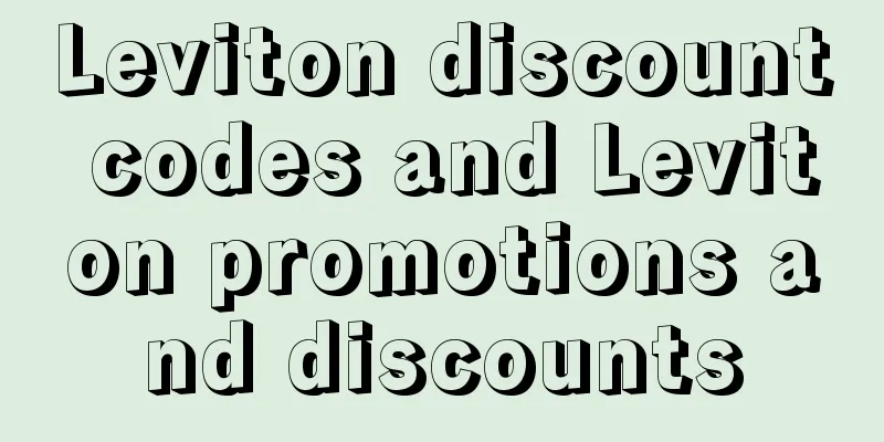 Leviton discount codes and Leviton promotions and discounts