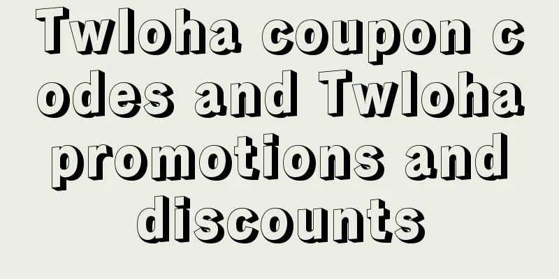Twloha coupon codes and Twloha promotions and discounts
