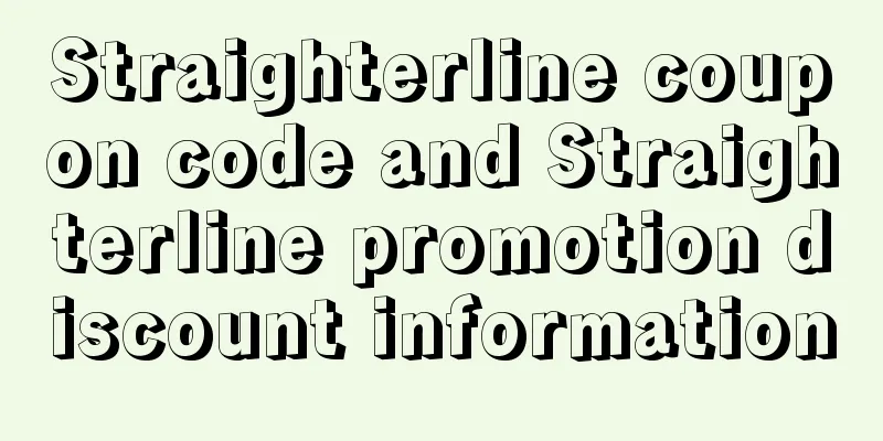 Straighterline coupon code and Straighterline promotion discount information