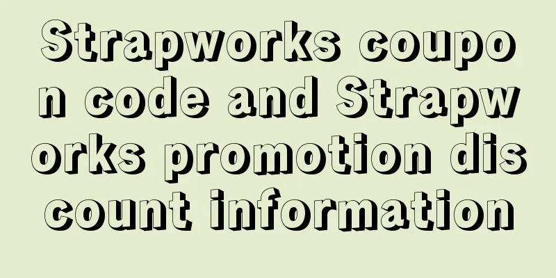 Strapworks coupon code and Strapworks promotion discount information