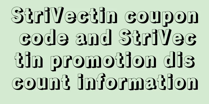 StriVectin coupon code and StriVectin promotion discount information