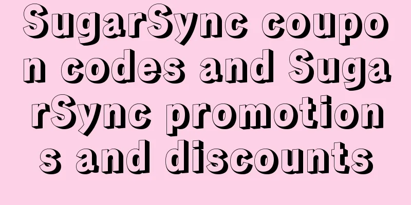 SugarSync coupon codes and SugarSync promotions and discounts