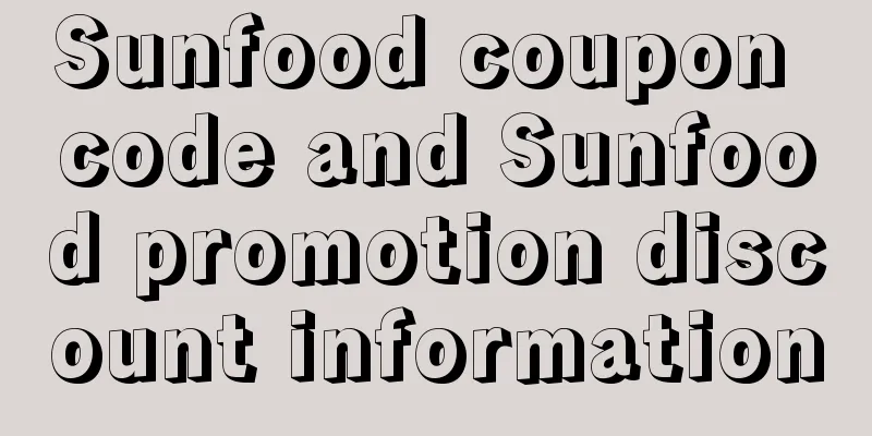 Sunfood coupon code and Sunfood promotion discount information